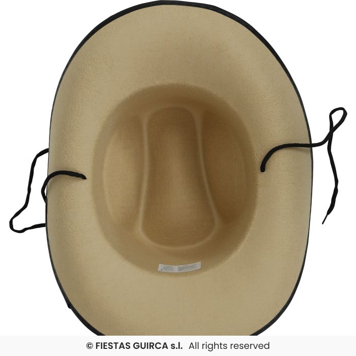 Light Brown Felt Cowboy Hat