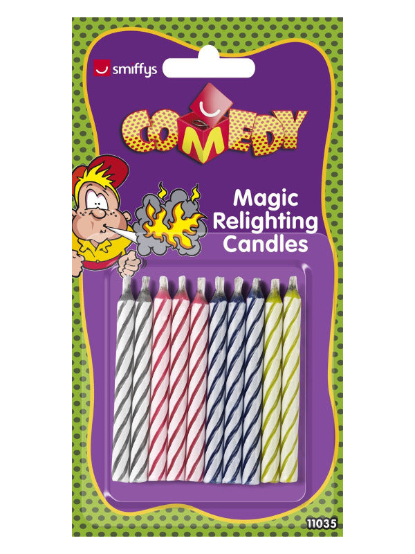Magic relighting candles