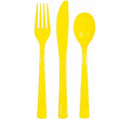 Neon Yellow Cutlery 18ct