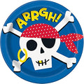 Ahoy Pirate Paper Plates 8ct