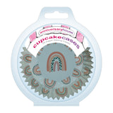 Neutral Rainbow Cupcake Cases 75ct