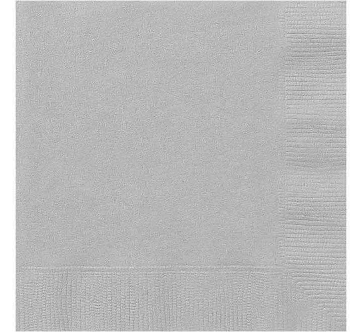 Silver Napkins 20ct