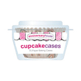 Neutral Rainbow Cupcake Cases 75ct