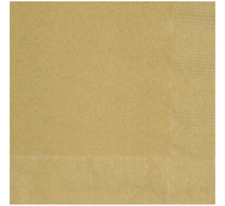 Gold Napkins 20ct