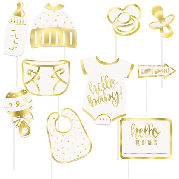 Photo Booth Props Baby Shower