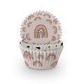 Neutral Rainbow Cupcake Cases 75ct