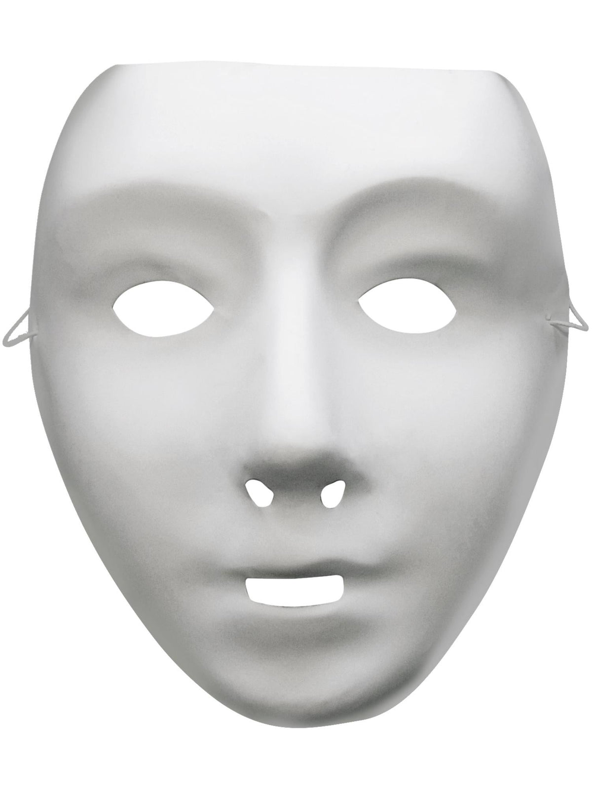 White Robot Mask