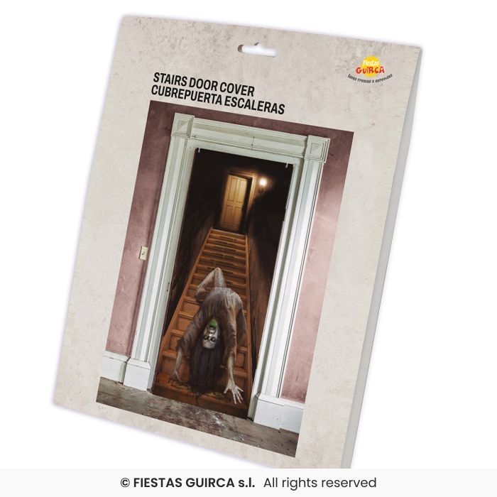 Scary Stairs Door Decoration