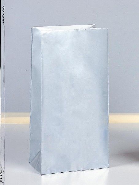 Silver Paper Bags 10ct