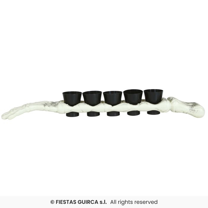 Skeleton Arm Shot Glass Holder