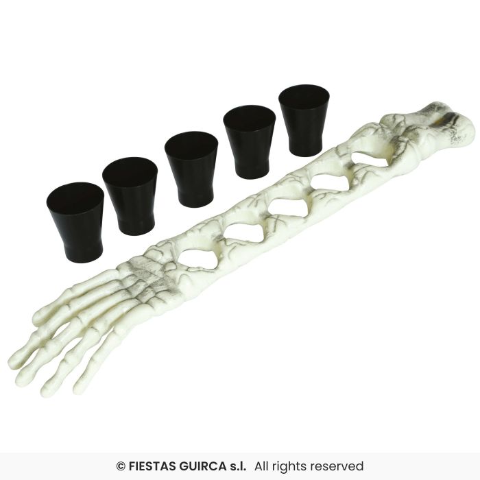 Skeleton Arm Shot Glass Holder