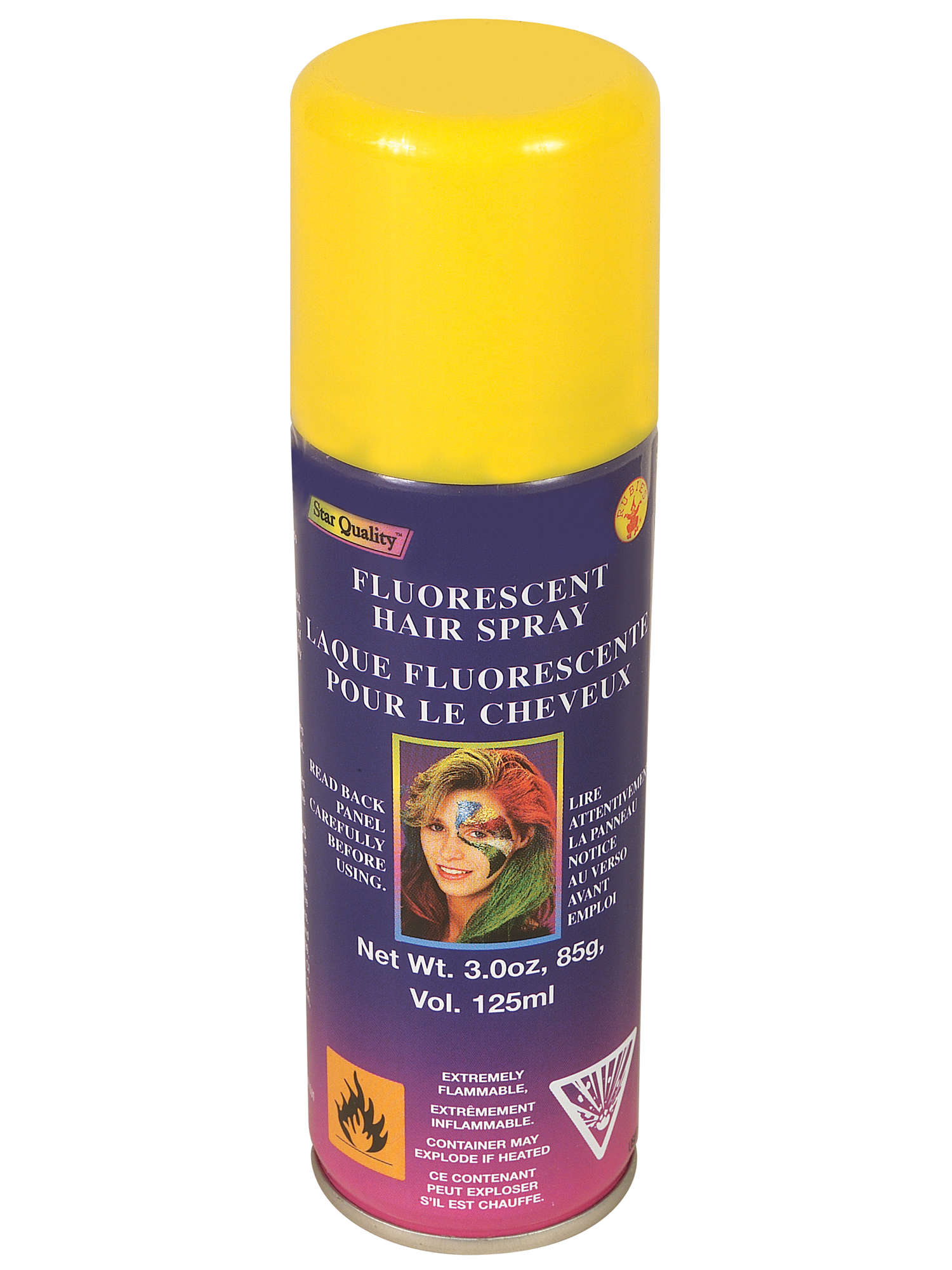 Neon Yellow Hair Spray